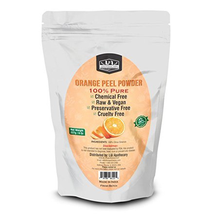 L I Apothecary 227 Grams 0 5 Lb 8 0 Oz Orange Peel Powder 100