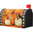 thumbnail image 4 of Fall Mailbox Covers Magnetic Standard Size 18 X 21 Inch Retro Sunflower Pumpkin Maple Leaf Mailbox Cover Autumn Thanksgiving Mailbox Wraps Post Box Cover Decoration Outdoor Garden Home, 4 of 6