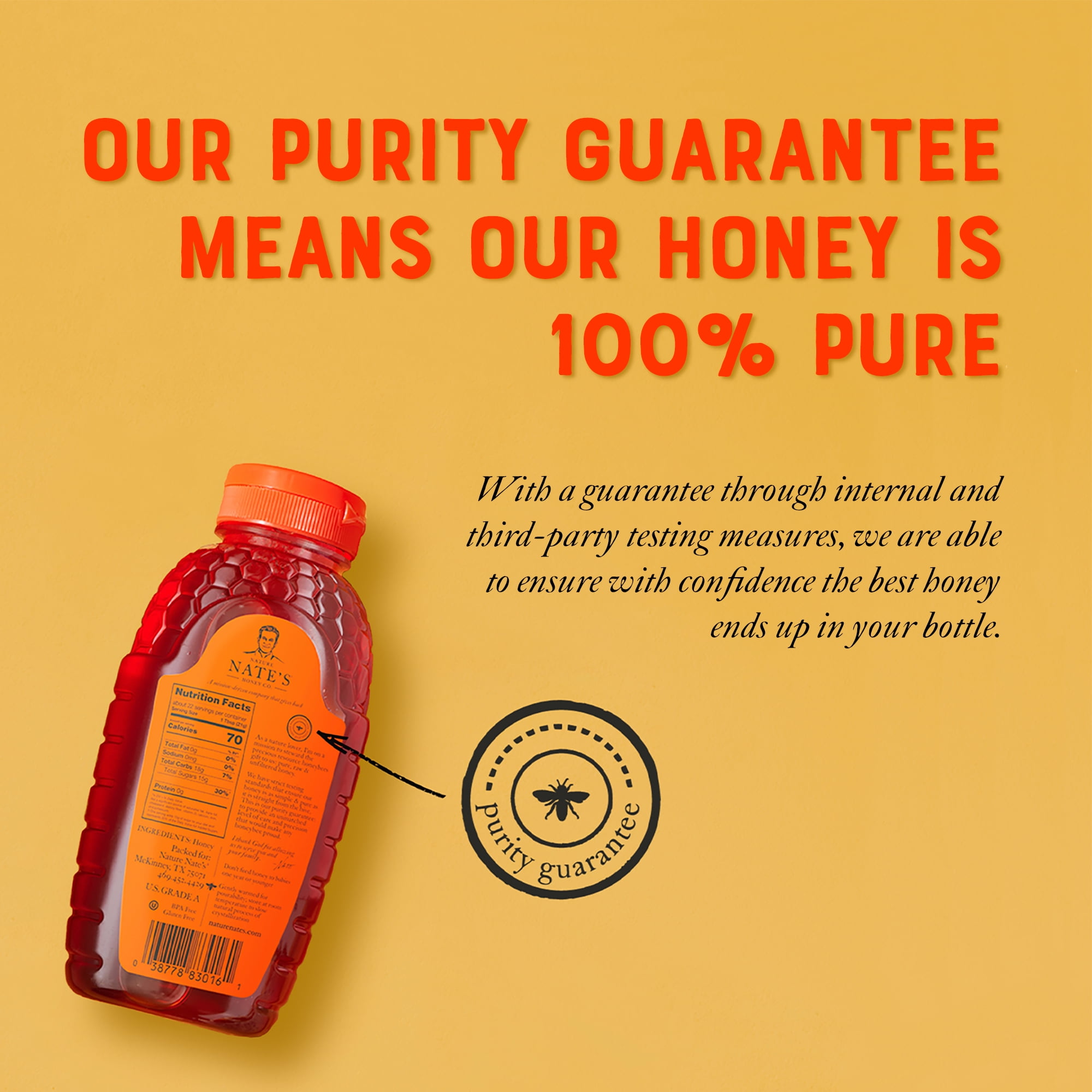 Beelife 100% Pure Raw and Unfiltered Honey Packets - Individual Honey  Packets- 450 Single serve Packets - 3.96 Lb