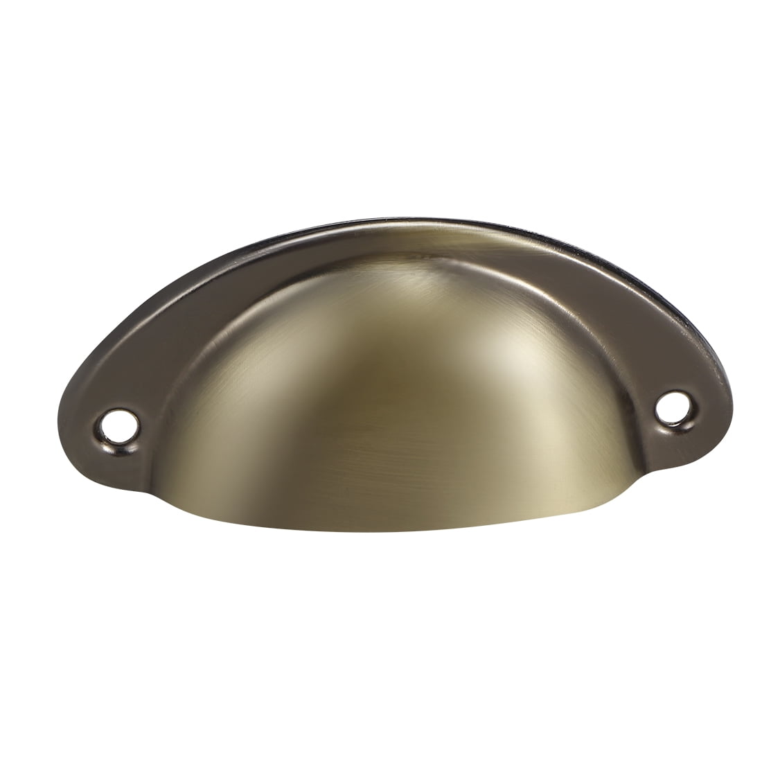 Unique Bargains Cup Pulls Carbon Steel Shell Pull Handles Bronze Tone for Dresser Kitchen