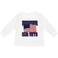 thumbnail image 3 of Inktastic Veteran Remember Our Vets Boys or Girls Long Sleeve Toddler T-Shirt, 3 of 5