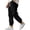 W9-Black, variant on Men's Linen Pants Elastic Waist Drawstring Straight-Legs Pants with Pockets Linen Cotton Trousers Casual Summer Beach Lightweight Lounge Pants,Gray S