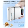 thumbnail image 2 of ySky Metal Cell Phone Lock Case with Timer,Portable Timed Phones Locker Box for iPhone and Android, Self-Control Help to Focus Back, Phone Jail Box 1PC Silver, 2 of 8