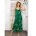 thumbnail image 4 of CALIPESSA Womens Summer Floral Print Casual Dressy Jumpsuits For Women, 4 of 5
