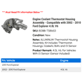 thumbnail image 2 of Engine Coolant Thermostat Housing Assembly - Compatible with 2002 - 2010 Ford Explorer 4.0L V6 2003 2004 2005 2006 2007 2008 2009, 2 of 2