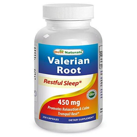 Valerian Root (250 capsule, 450 mg) by Best (Best Valerian Root Brand)