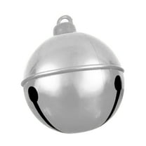 Hvmvliv Inflatable Christmas Bells Outdoor Yard Christmas Inflatables Decorative Bells Pattern Pvc Inflatable Christmas Porch Decorations 1.98 ft, Silver