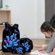 thumbnail image 1 of Mochila Luckky Girls con estuche para lápices, juego de 3 mochilas escolares para niños y adolescentes, mochila escolar para niños y niñas - Mariposa, 1 of 5
