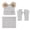 Gray, variant on TERGAYEE 3PCS Baby Winter Hat Scarf Gloves Set,Winter Warm Kids Knitted Cap with Pompom Neck Warmer manipulatescreen Mitten Set for Boys Girls,Cold Weather Winter Accessories