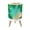 Color 3, variant on Small Trash Can with Lid Tropical Ocean Sunset Palm Trees Rolling Waves Vibrant Colorful 1.8 Gallon Dog Proof Trash Can Round Garbage Can Waste Bin Wastebasket for Bathroom Bedroom