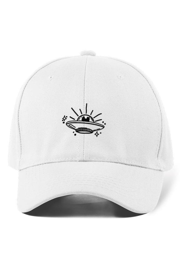 Ufo Kitten Starry Sky Small Hat Hat  -Image by Shutterstock,  Small