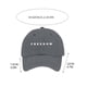 thumbnail image 3 of Gorra de béisbol ajustable clásica baja con estampado sin estructura para hombre y mujer, 3 of 5