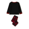 thumbnail image 4 of Gubotare Christmas Pajamas for Family Christmas Family Pajamas Sets Christmas Family Matching Pajamas Sleepwear Pjs (Black,13-14 Years), 4 of 4
