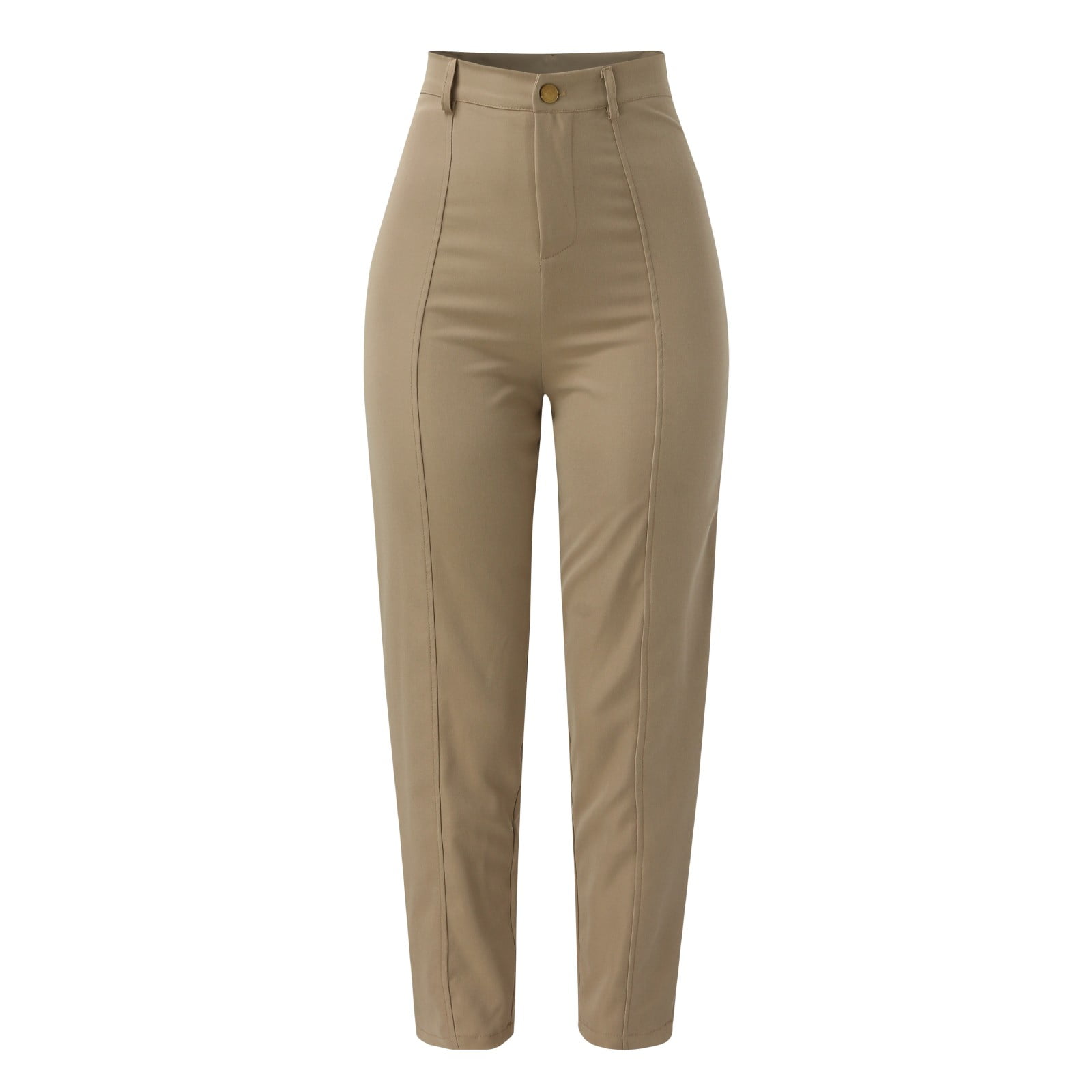 nsendm Capri Pants for Women Plus,Women's Dress Pants with Pockets Tall, Regular for Office Work