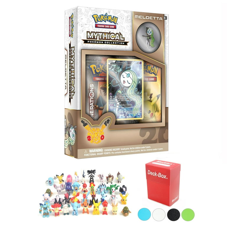 Pokemon Mythical Meloetta Box with 6 Figures and Deck Box