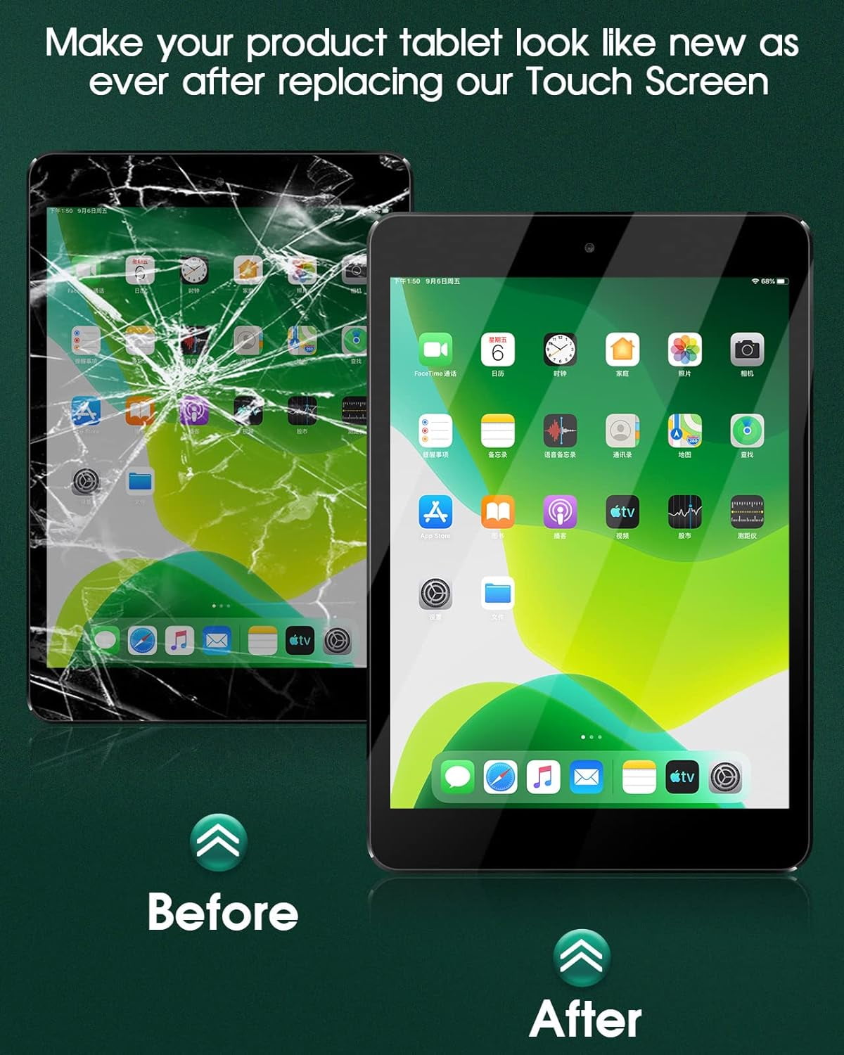 IPad Pro Screen Replacement Ipad Pro 12.9 Screen Replacement A1670 ...