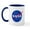 White/Navy Inside, variant on CafePress - NASA Mug - 11 oz Ceramic Mug - Novelty Coffee Tea Cup