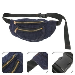 【WONDER WONDER】Daily Two Pocket Belt Nylon Shoulder Bag Wonder Nation Toddler Girl Fanny Pack, Black - Walmart.com