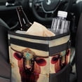 thumbnail image 6 of Butterfly Foldable Car Trash Can with Lid, Leak-Proof, and Hanging Storage Bag - Trash Can for Car and Car Trash Bin, 6 of 6