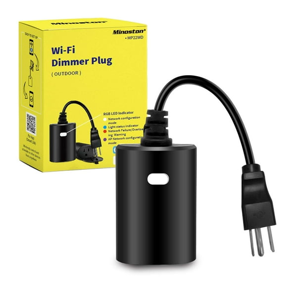 El enchufe elegante del amortiguador del enchufe elegante al aire libre de WiFi trabaja con el hogar 400W de Alexa Google (MP22WD)