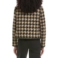 thumbnail image 2 of Elie Tahari womens  Oversized Houndstooth Jacket, s, White, 2 of 3