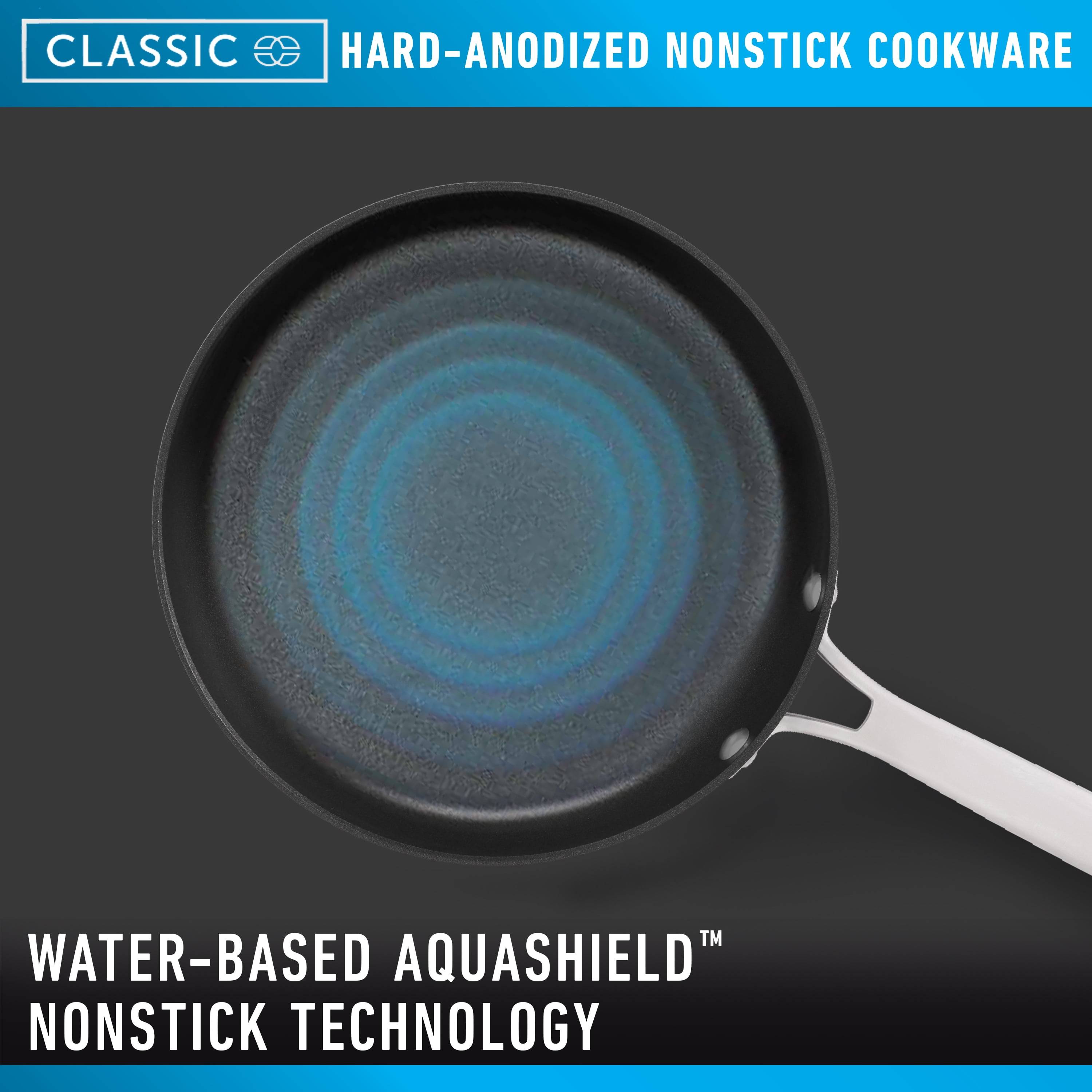 Classic™ Hard-Anodized Nonstick 12-Inch Jumbo Fryer Pan with Cover