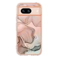 thumbnail image 2 of Nalacover for Google Pixel 8A Marble Pattern Slim Case Compatible with MagSafe Wireless Charging, Soft Silicone/TPU Shockproof Non-Yellowing Lightweight Protective Cover for Google Pixel 8A, Gold, 2 of 11
