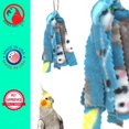 thumbnail image 3 of Bonka Bird Toys 1618 Mini Fluff Soft Fleece Snuggle Parrot Cage Toy, 3 of 8