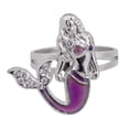 thumbnail image 4 of Color Change Emotional Mood Ring Color Change Emotional Ring Retro Women Rhinestone Alloy Adjustable Rings Girls Gift, 4 of 9