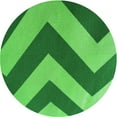 thumbnail image 1 of Ahgly Company Indoor Square Patterned Green Area Rugs, 3' Square, 1 of 1