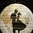 thumbnail image 2 of Kimberly, Allen 26x26 Black Ornate Wood Framed with Double Matting Museum Art Print Titled - Dancing in the Moonlight, 2 of 4