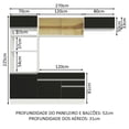 thumbnail image 3 of Cocina Integral Completa Modular Madesa Glamy 270cm BN 11, 3 of 5