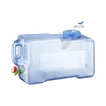 thumbnail image 1 of Contenedor de Agua Botella de Agua a Prueba de Fugas Parada de Agua Automática con Grifo Almacenamiento de Agua Barril Jarra de Agua para Barra de Té 25L, 1 of 8