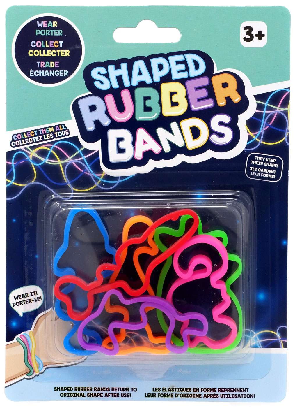 Shaped Rubber Bands Trending Shaped Rubber Band Bracelets Incredible  Novelties  ToyWiz