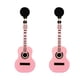 thumbnail image 1 of Guitar Earings for Men Women Acrylic Earings Pink Blue Black Gift for Music Lover, 1 of 4