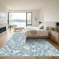 thumbnail image 3 of ODIKA 2x3 Machine Washable Non-Slip Area Rug, Contemporary Light Blue High Traffic Rug, Blue, 1049298, 3 of 7