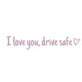 thumbnail image 7 of SATRINO I Love You Driving Safe Mirror Sticker Drive Safe I Love You Sticker With Heart For Rearview Mirror And Window Vinyl Decal Car Accessories And Driver Gift, 7 of 7