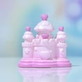 thumbnail image 4 of Matsuzay Decoración rosa fantasía cuento de hadas resina artesanía ornamento casa de muñecas paisaje miniatura escritorio torta decoraciones Artesanía pastel castillo, 4 of 6