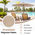 thumbnail image 7 of YYAo Large Sun Umbrella, Umbrella Canopy, 9 Feet Round Patio Umbrella with 18 Fiberglass Ribs-Tan, 7 of 7