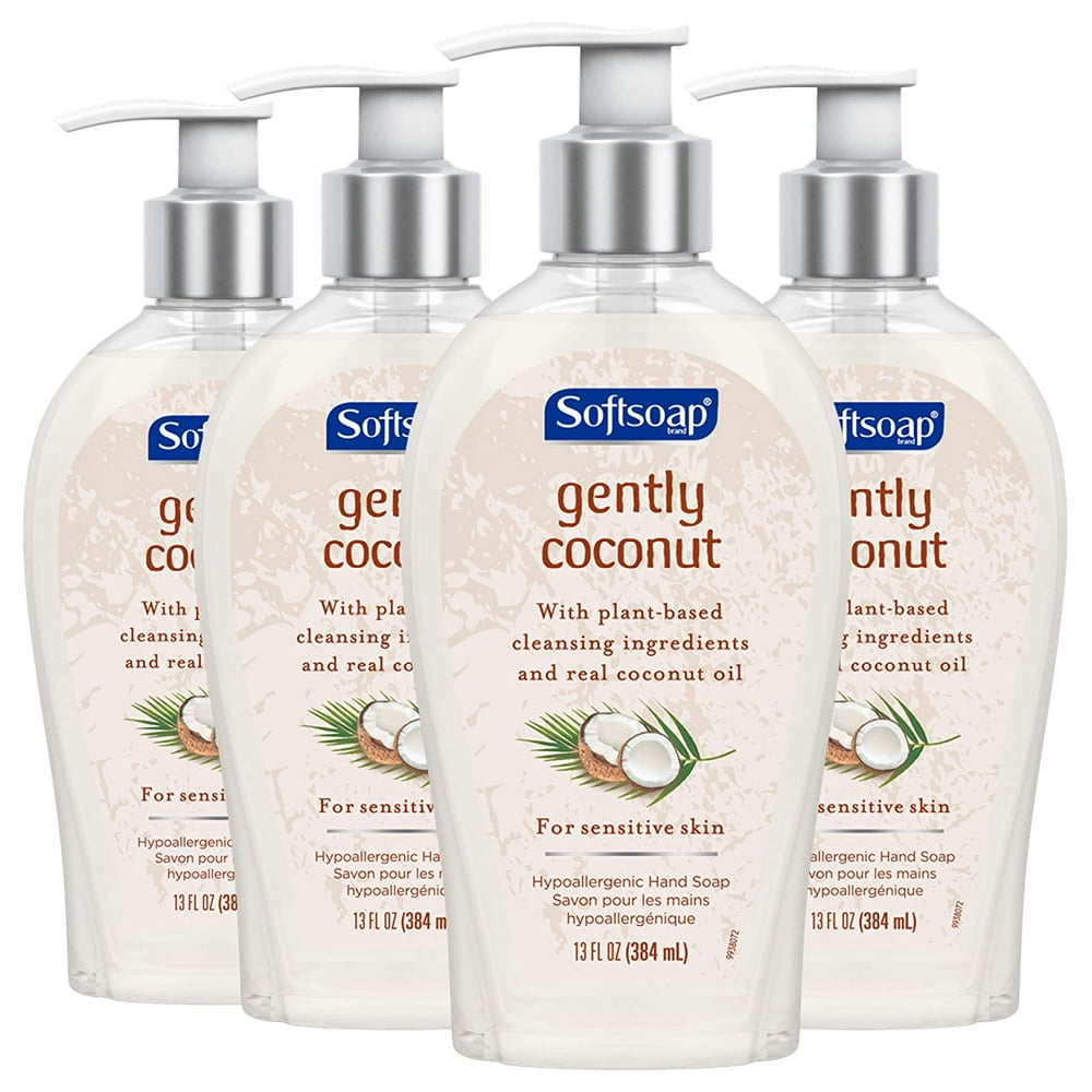 Softsoap Liquid Hand Soap for Sensitive Skin, Hypoallergenic Soap