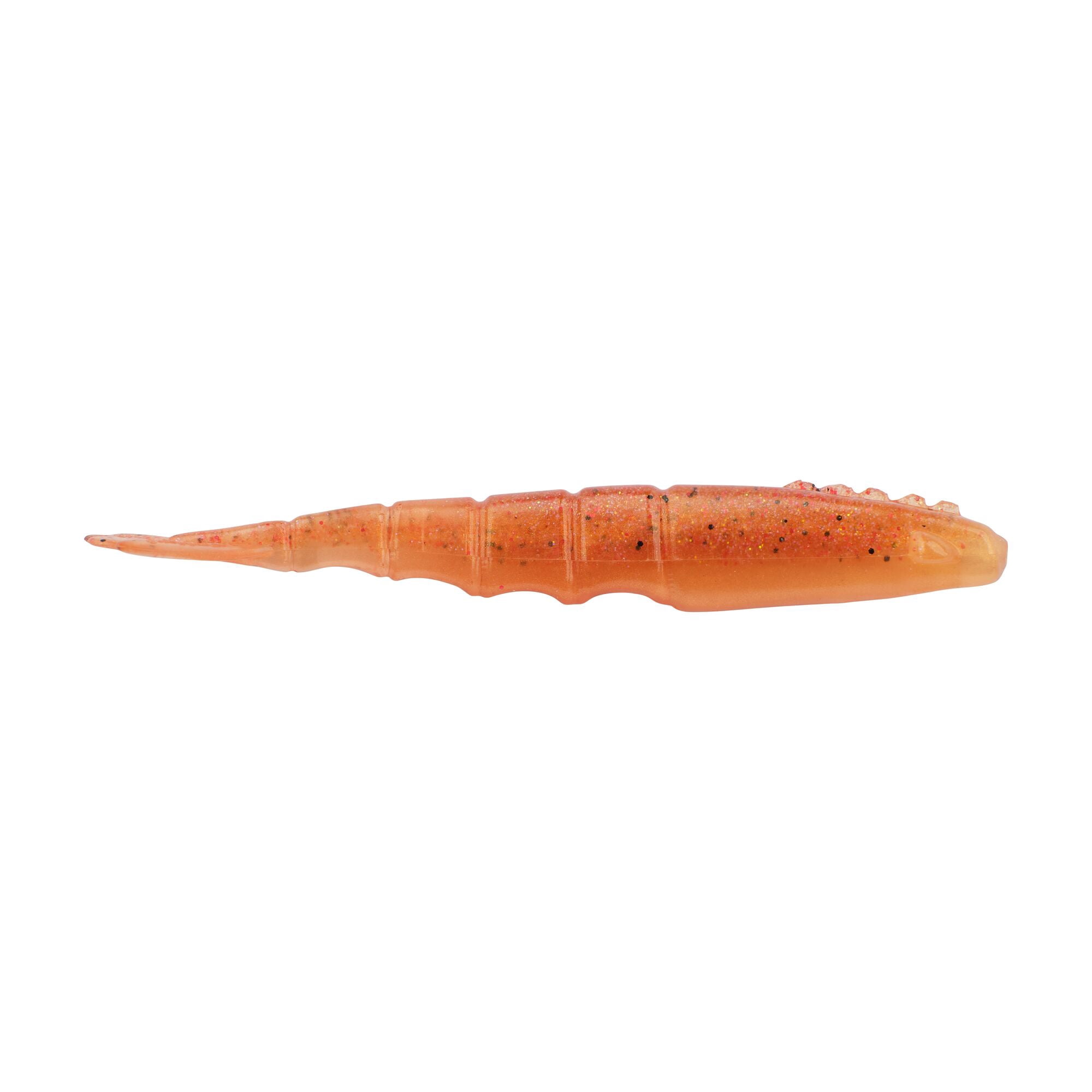 Berkley PowerBait® Saltwater Bonga Shrimp, 4 in, Shrimp, Sangria (6-count)