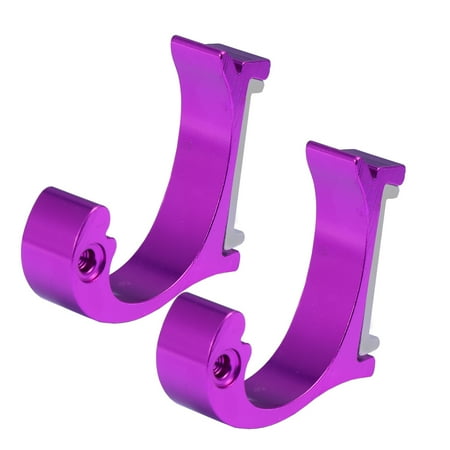 

HOMEMAXS 2Pcs Colorful Clothes Hooks Creative Hooks Behind Doors Single Robe Hook Dolphins Hook for Bathing Room Kitchen Bedroom (Purple)