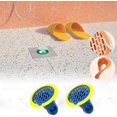 thumbnail image 1 of Filtre Cheveux Douche, 2PCS Protection de Drain de Caoutchouc Deodorant, Filtre de Couverture de Drain de Baignoire, Anti-Insectes et Anti-Blocage, Fi, 1 of 5
