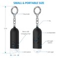 thumbnail image 4 of Personal Alarm for Women Elderly, Rechargeable(Black), 4 of 5