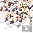 thumbnail image 2 of 2LB Succulent and Cactus Gravel Pebbles, 1/4 Inch - 1/3 Inch Natural Decorative Polished Stones, River Rocks for Plants, Aquariums, Vases, Terrarium and Outdoor Gardening, 5 Mixed Colors, 2 of 7