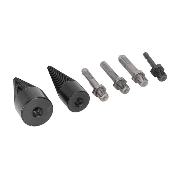 Broca De División, 6 Piezas Brocas De Cono Desmontables De Acero Al Carbono De Alta Resistencia Resistentes A Impactos Con Caja De Almacenamiento Para Granja