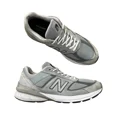 thumbnail image 1 of New Balance Running Shoes Men 12.5 990 V5 Grey Castlerock Sneakers M990GL5, 1 of 6