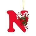 thumbnail image 2 of JilgTeok 26 Letters Christmas Tree Decoration Pendant,Christmas Tree Ornaments Personalized DIY Christmas Ornaments Christmas Decoration Xmas Tree Hanging Decor(H:3.94in), 2 of 4