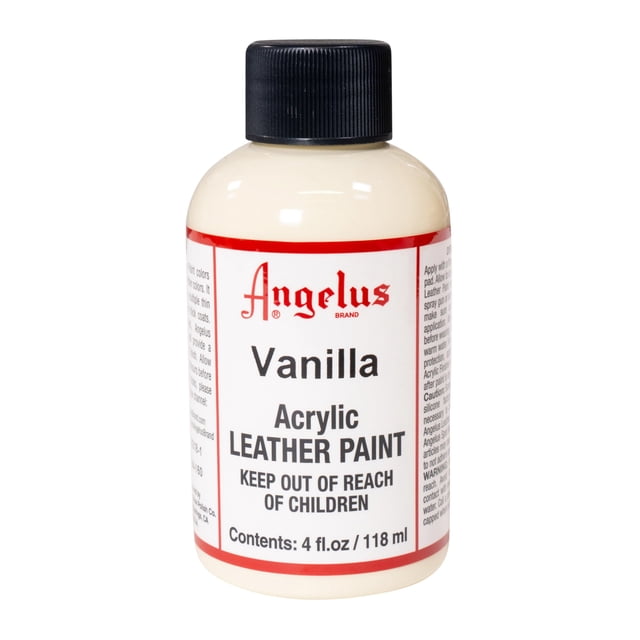 Pintura Acrílica para Cuero Angelus Vainilla 118 ml