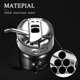thumbnail image 4 of 4 Pieces Bobbin Case Sewing Machine Stainless Steel Bobbin Case For Front Loading Of 15 Class Machin, 4 of 5